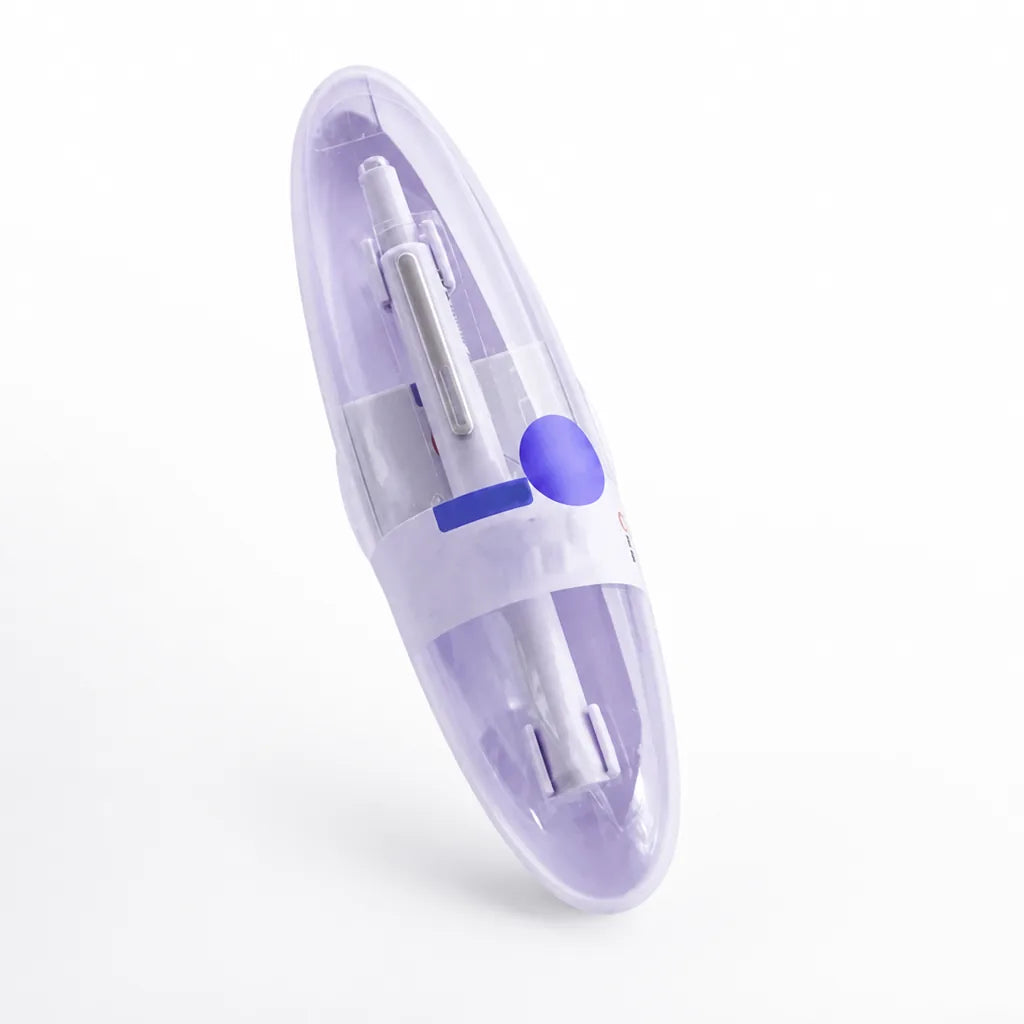 Retractable Pen Smooth Ink Flow Refillable Ergonomic Grip