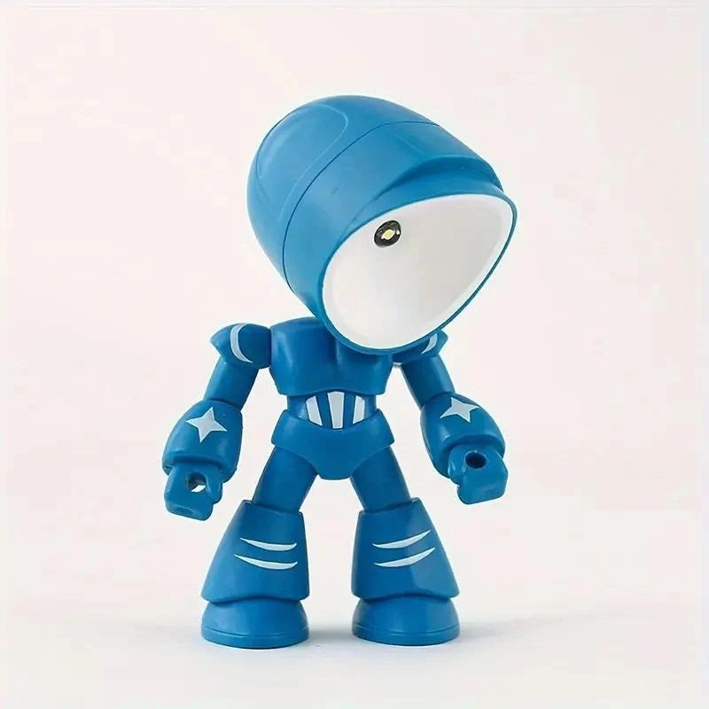 Robot Night Light Soft LED Glow Portable