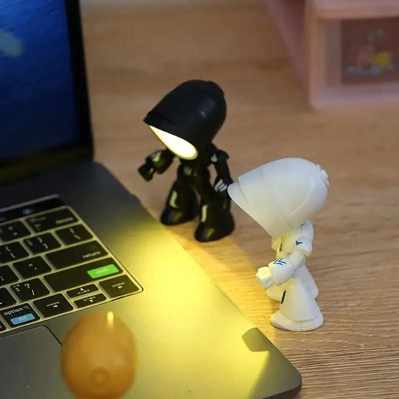 Robot Night Light Soft LED Glow Portable