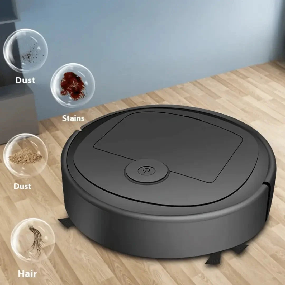 Robotic Vacuum Smart Mapping 90-Minute Runtime Quiet Operation