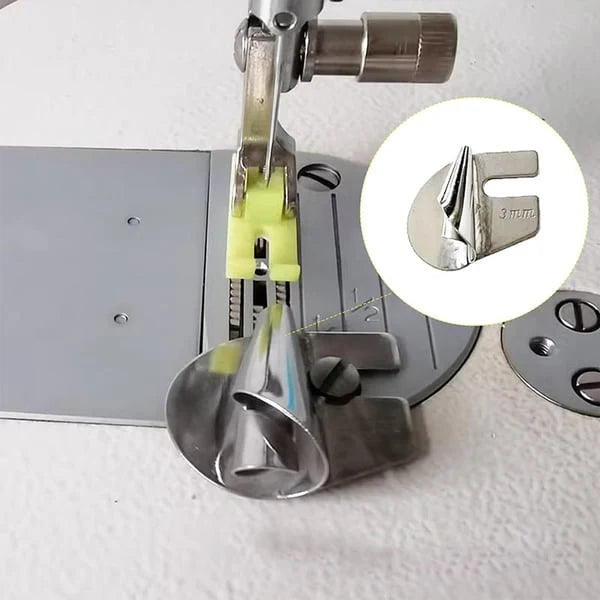 Rolled Hem Presser Foot Stainless Steel Multiple Sizes