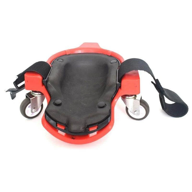 Rolling Knee Pad Foam-Cushioned With Three Swivel Castors