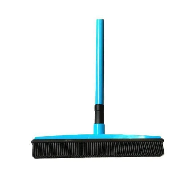 Rubber Broom Natural Rubber Head Squeegee Telescopic 60 Inch
