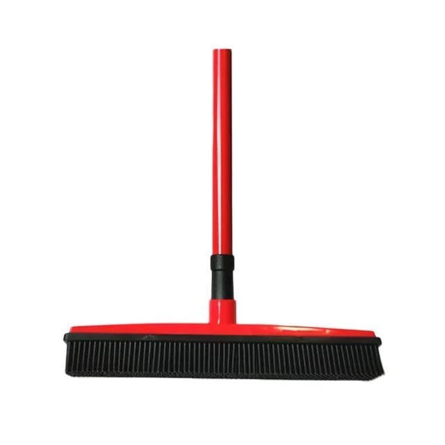 Rubber Broom Natural Rubber Head Squeegee Telescopic 60 Inch