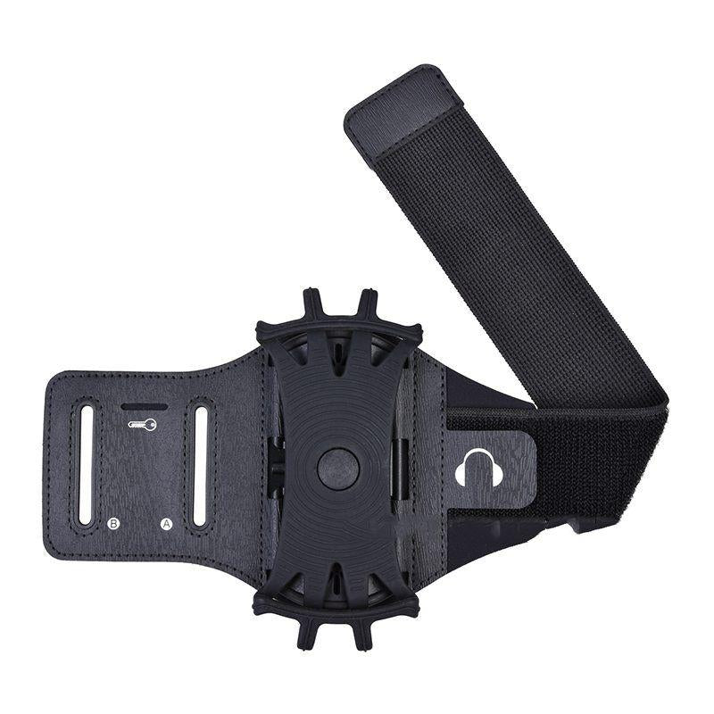 Running Phone Armband 180° Rotating Touchscreen Non-Slip Fit