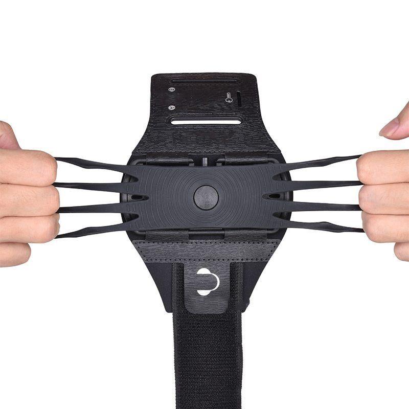 Running Phone Armband 180° Rotating Touchscreen Non-Slip Fit