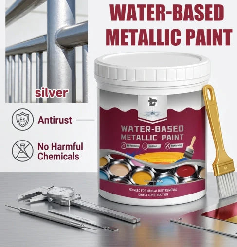 Rust Converting Paint One-Coat Metallic UV-Resistant