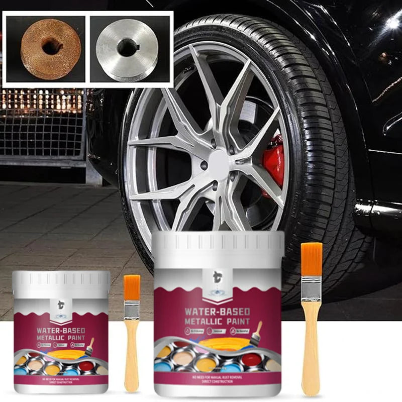Rust Converting Paint One-Coat Metallic UV-Resistant