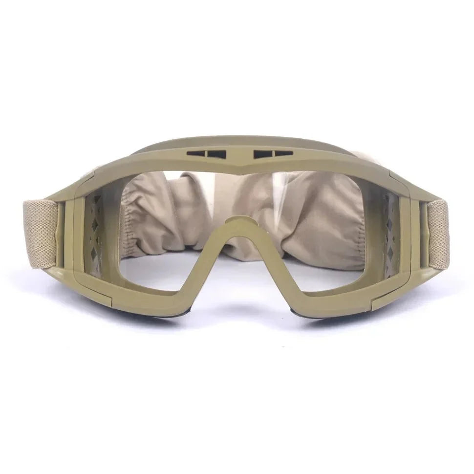 Safety Goggles Impact-Resistant Polycarbonate Lenses Adjustable Strap
