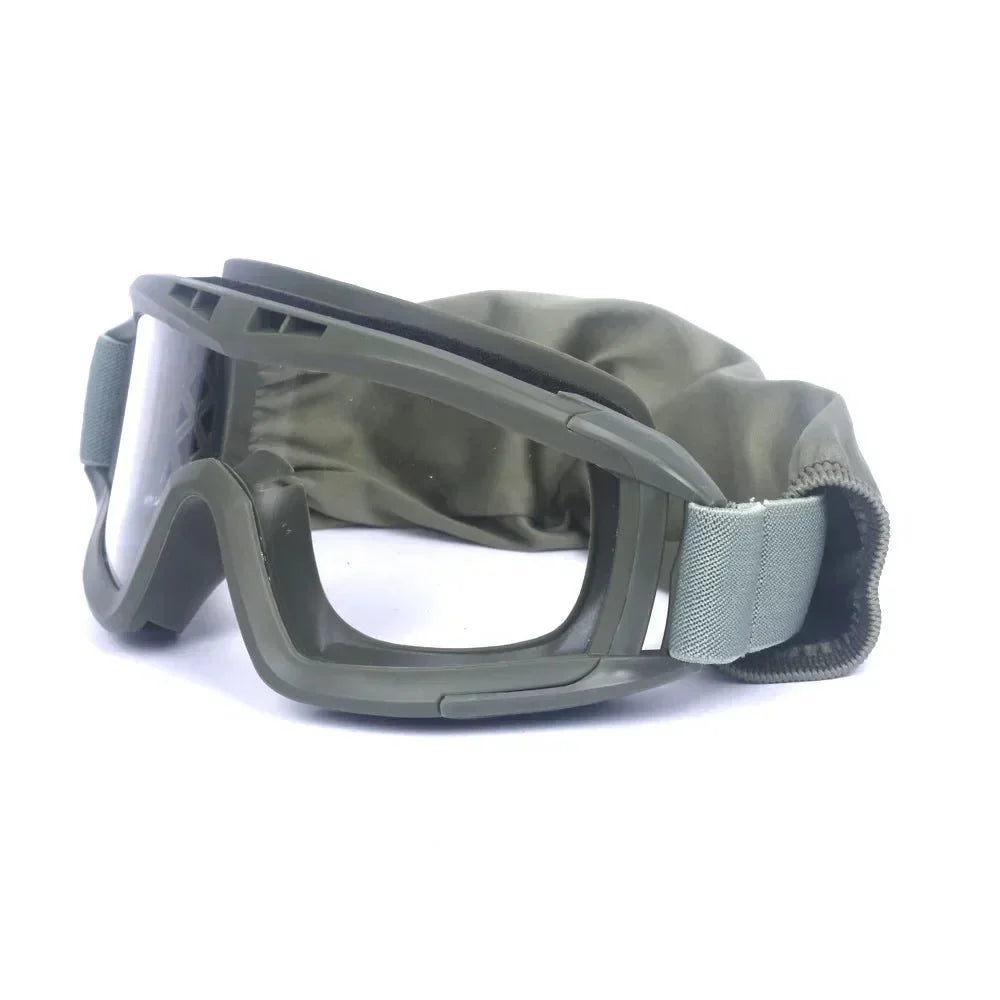 Safety Goggles Impact-Resistant Polycarbonate Lenses Adjustable Strap