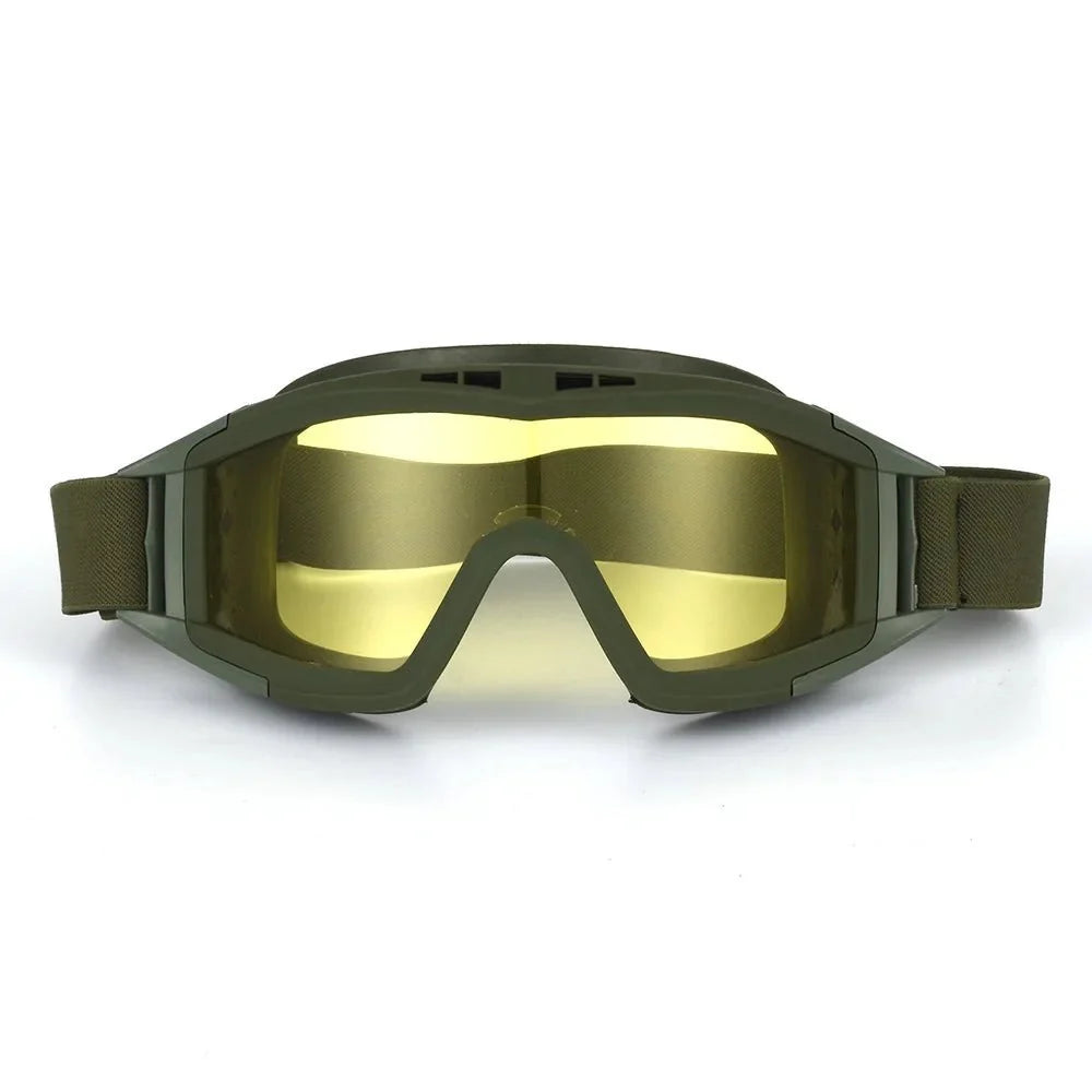 Safety Goggles Impact-Resistant Polycarbonate Lenses Adjustable Strap