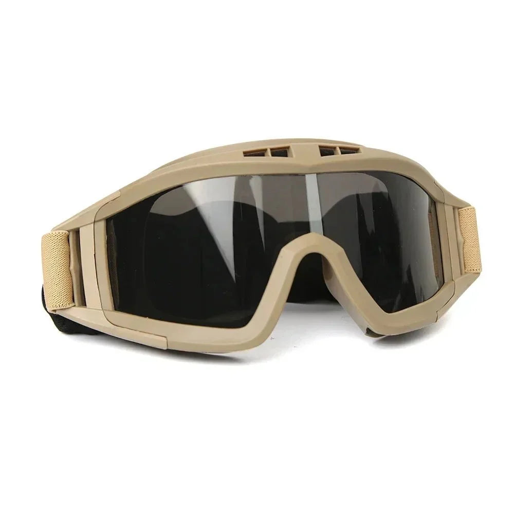 Safety Goggles Impact-Resistant Polycarbonate Lenses Adjustable Strap