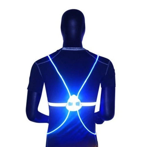 Safety Vest 360° Illumination & Flash Modes