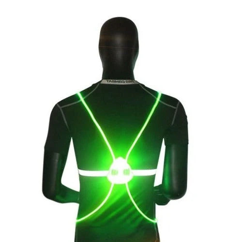 Safety Vest 360° Illumination & Flash Modes