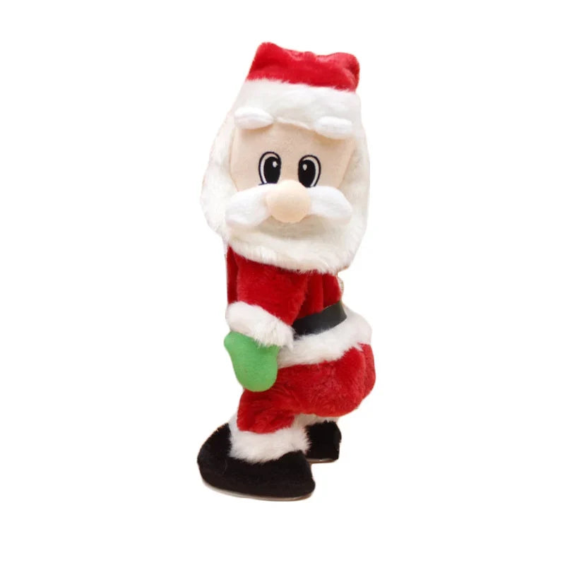 Santa Claus Figure Soft Plush Tabletop & Tree Decor