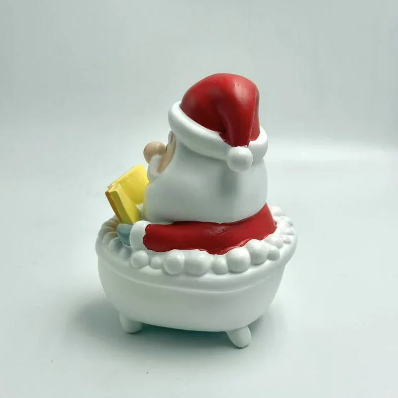 Santa Figure Indoor Durable Plastic & Vibrant Detail