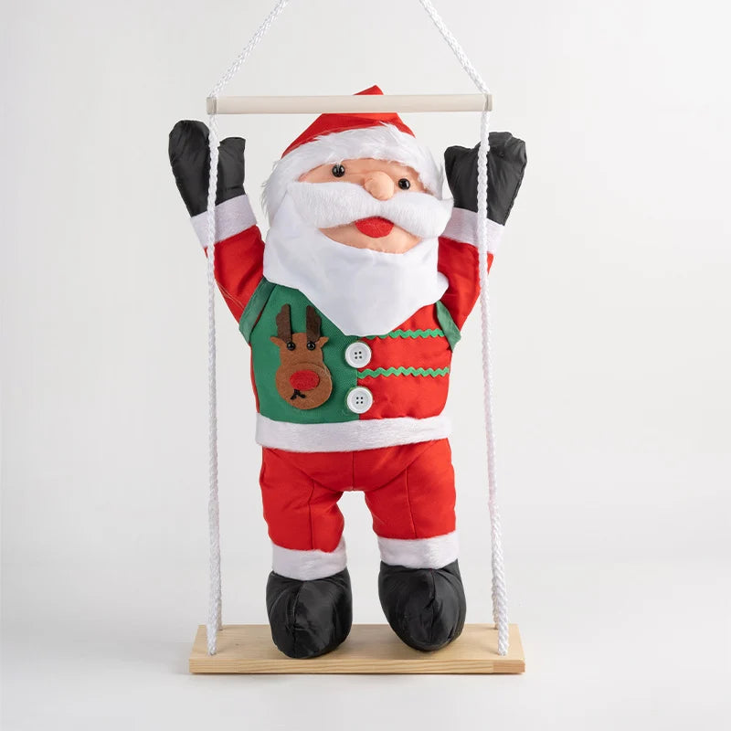 Santa Figure Realistic Movable Arms Indoor & Outdoor