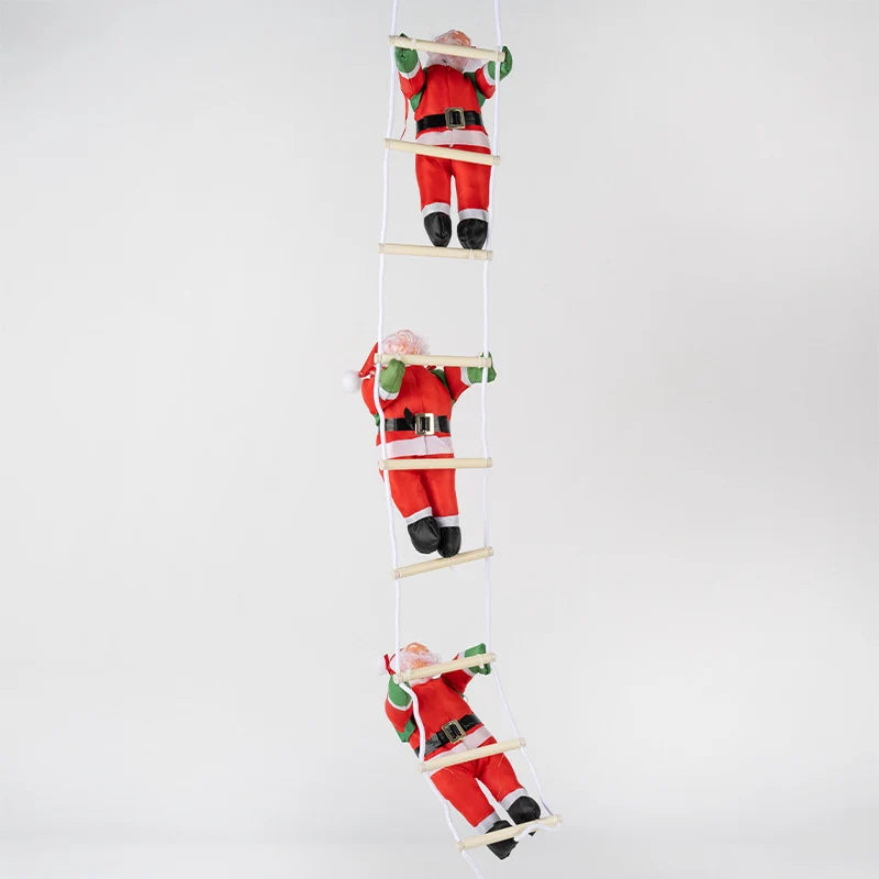 Santa Figure Realistic Movable Arms Indoor & Outdoor