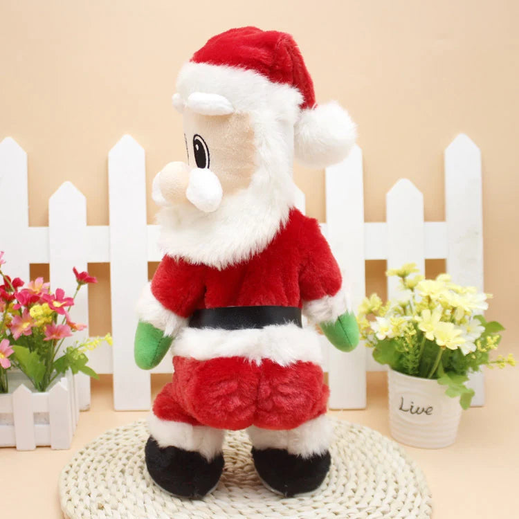 Santa Figure Soft Plush Tabletop No Assembly