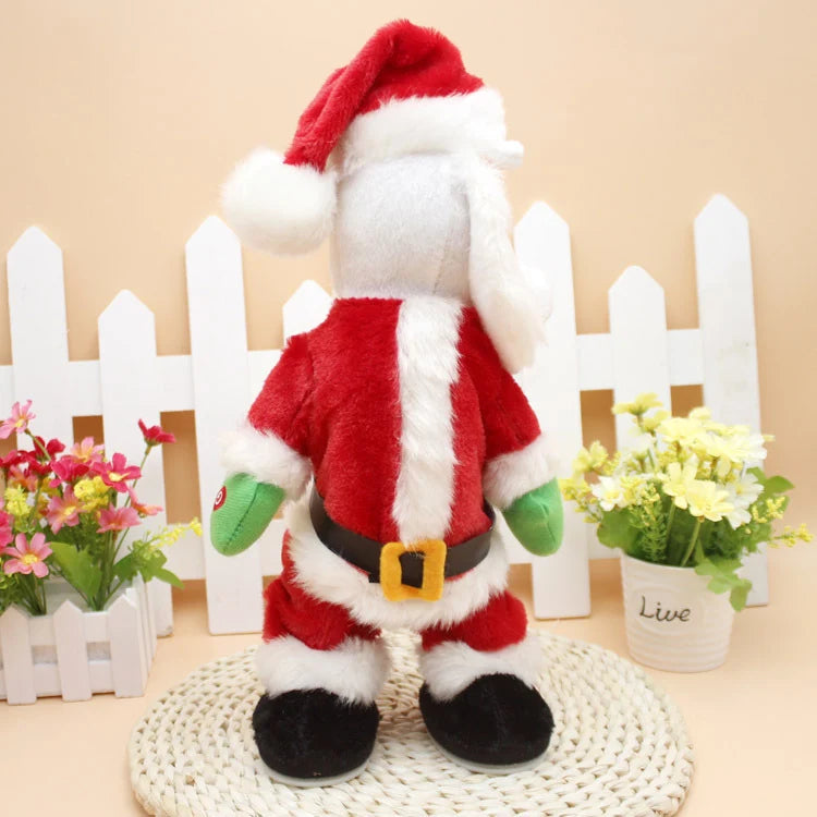 Santa Figure Soft Plush Tabletop No Assembly
