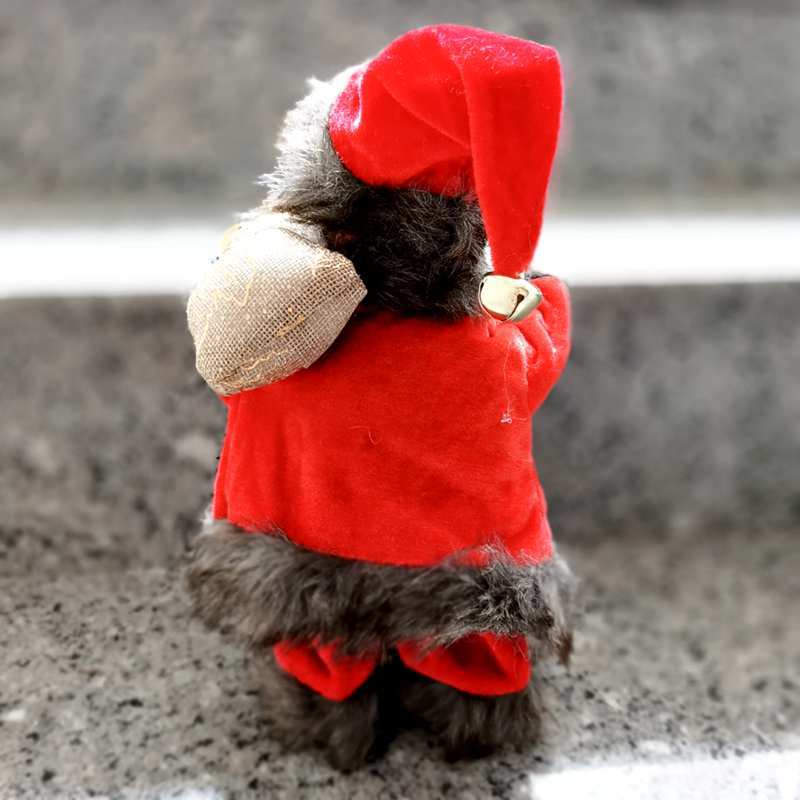 Santa Figurine Animated Dancing Tabletop Decor