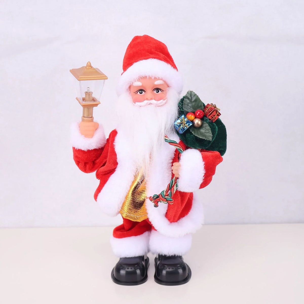 Santa Figurine Detailed Sculpted Design Lollipop Accessory
