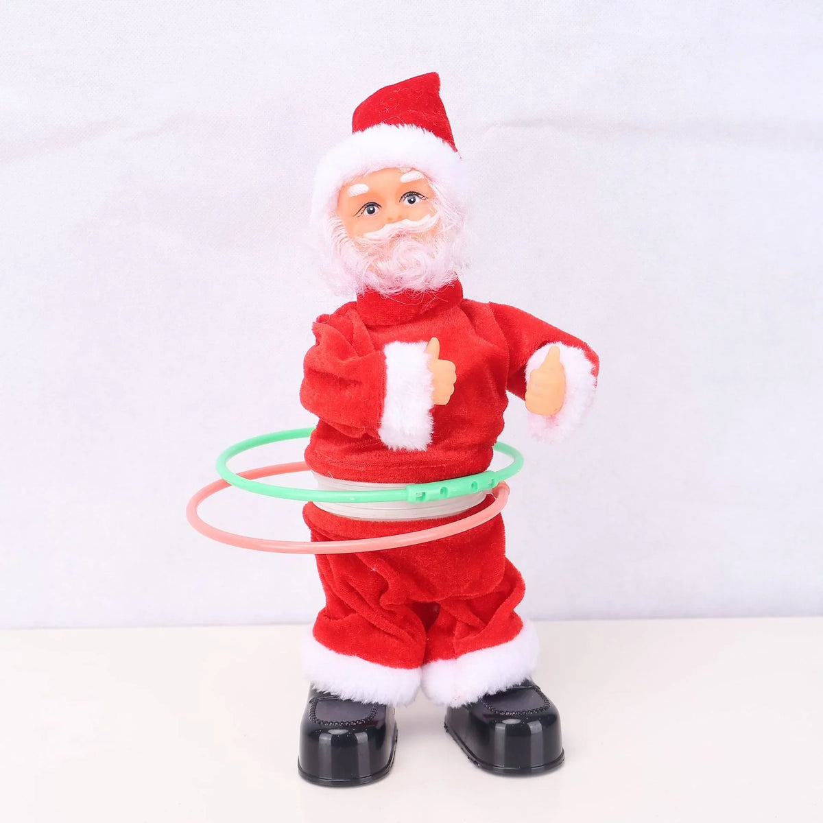 Santa Figurine Detailed Sculpted Design Lollipop Accessory