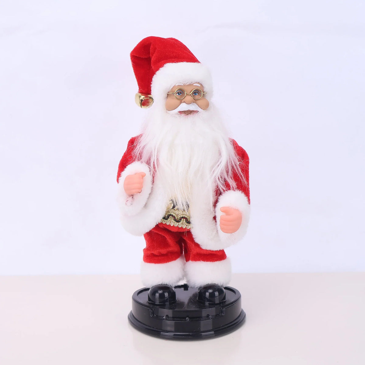 Santa Figurine Detailed Sculpted Design Lollipop Accessory