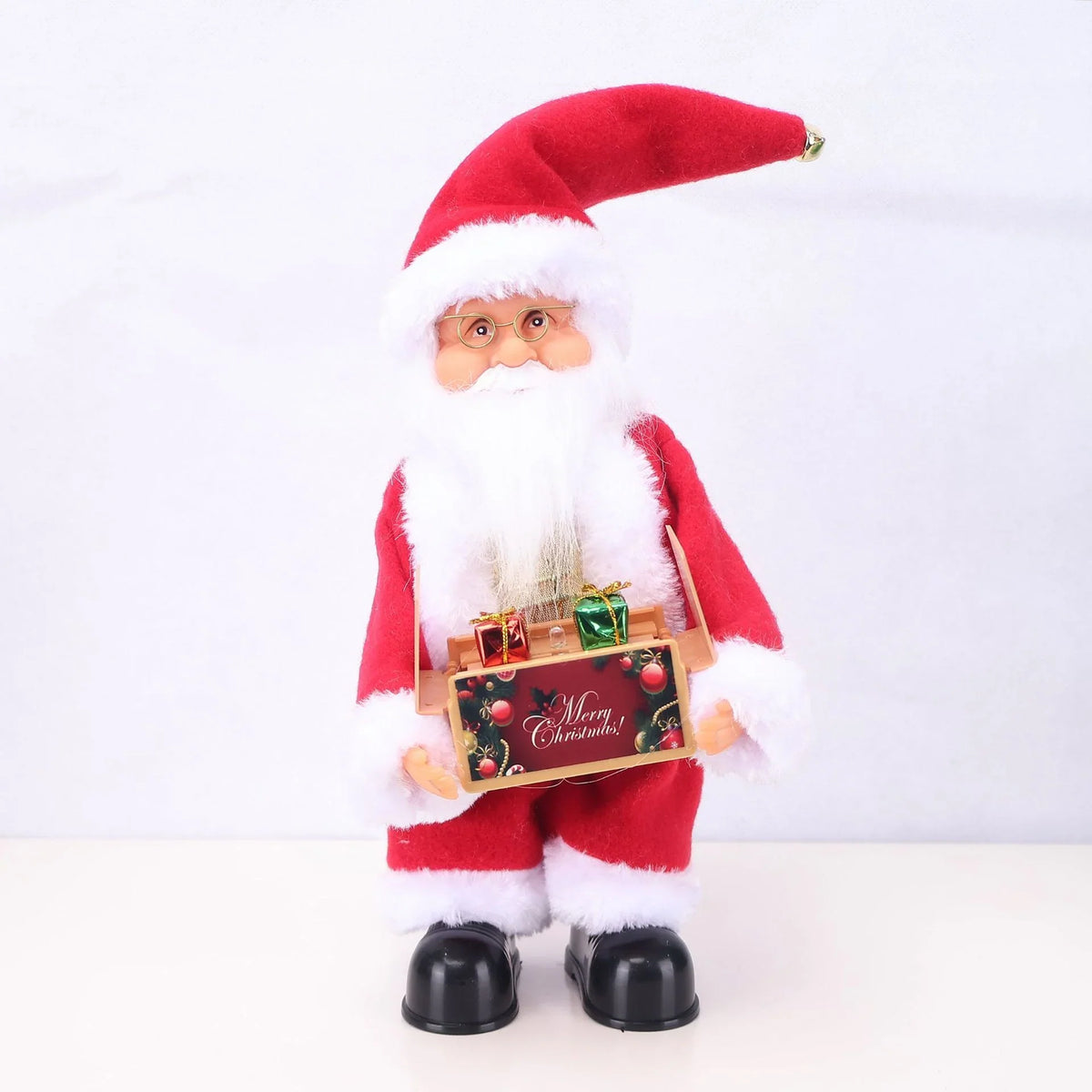 Santa Figurine Detailed Sculpted Design Lollipop Accessory
