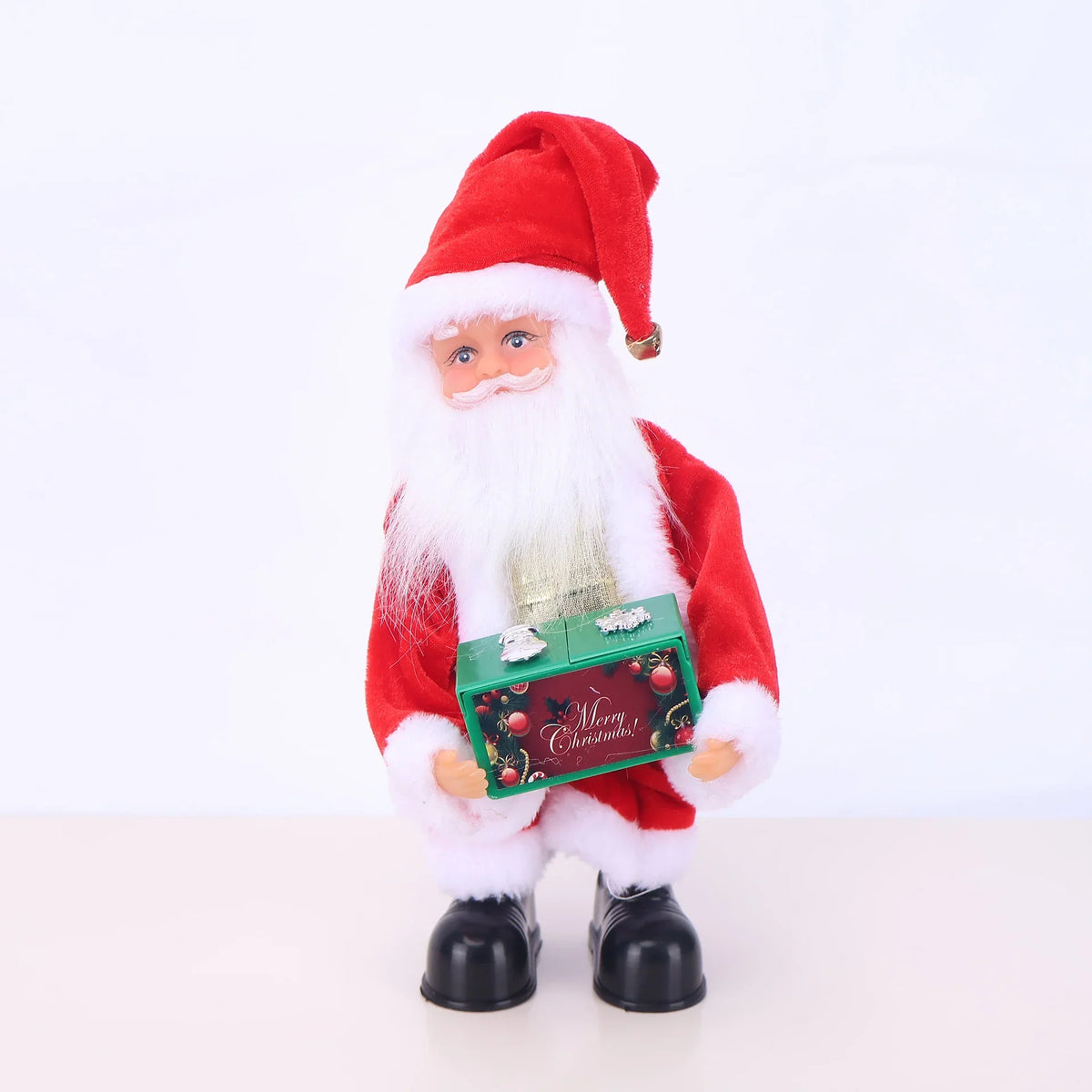 Santa Figurine Detailed Sculpted Design Lollipop Accessory