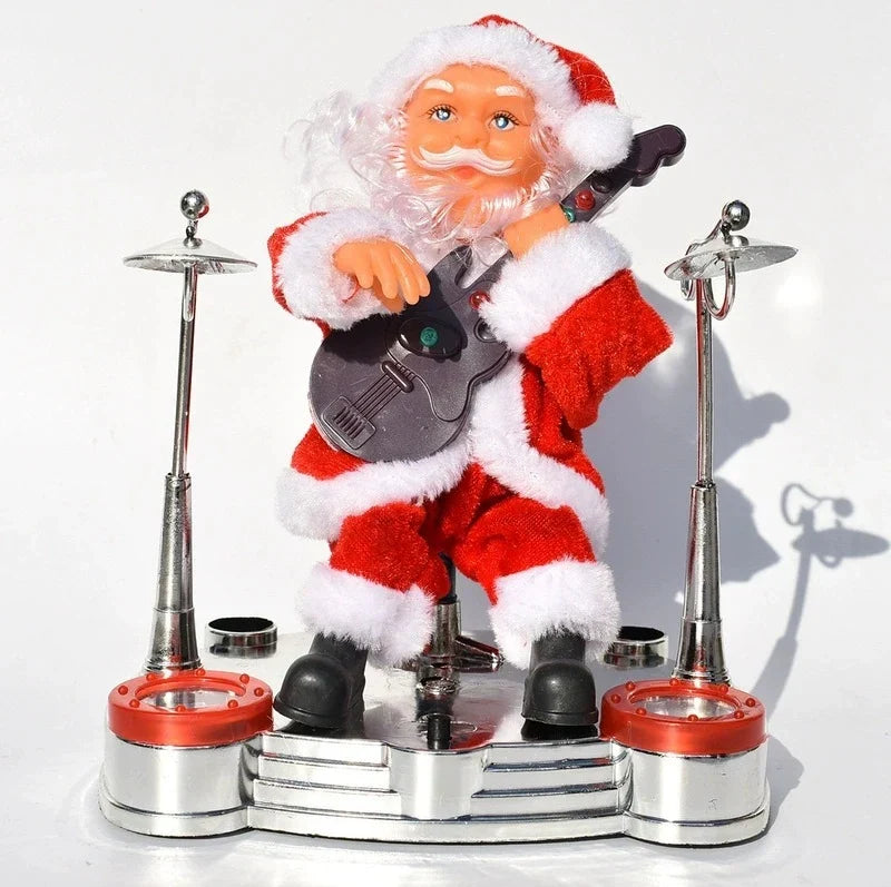 Santa Figurine Detailed Sculpted Design Lollipop Accessory