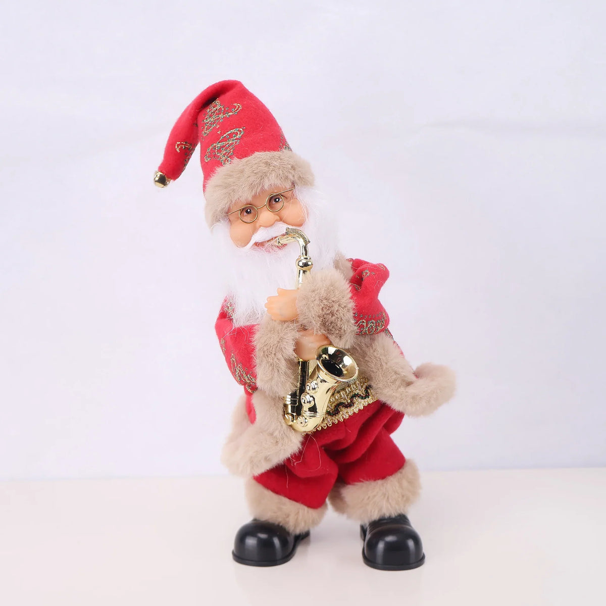 Santa Figurine Detailed Sculpted Design Lollipop Accessory