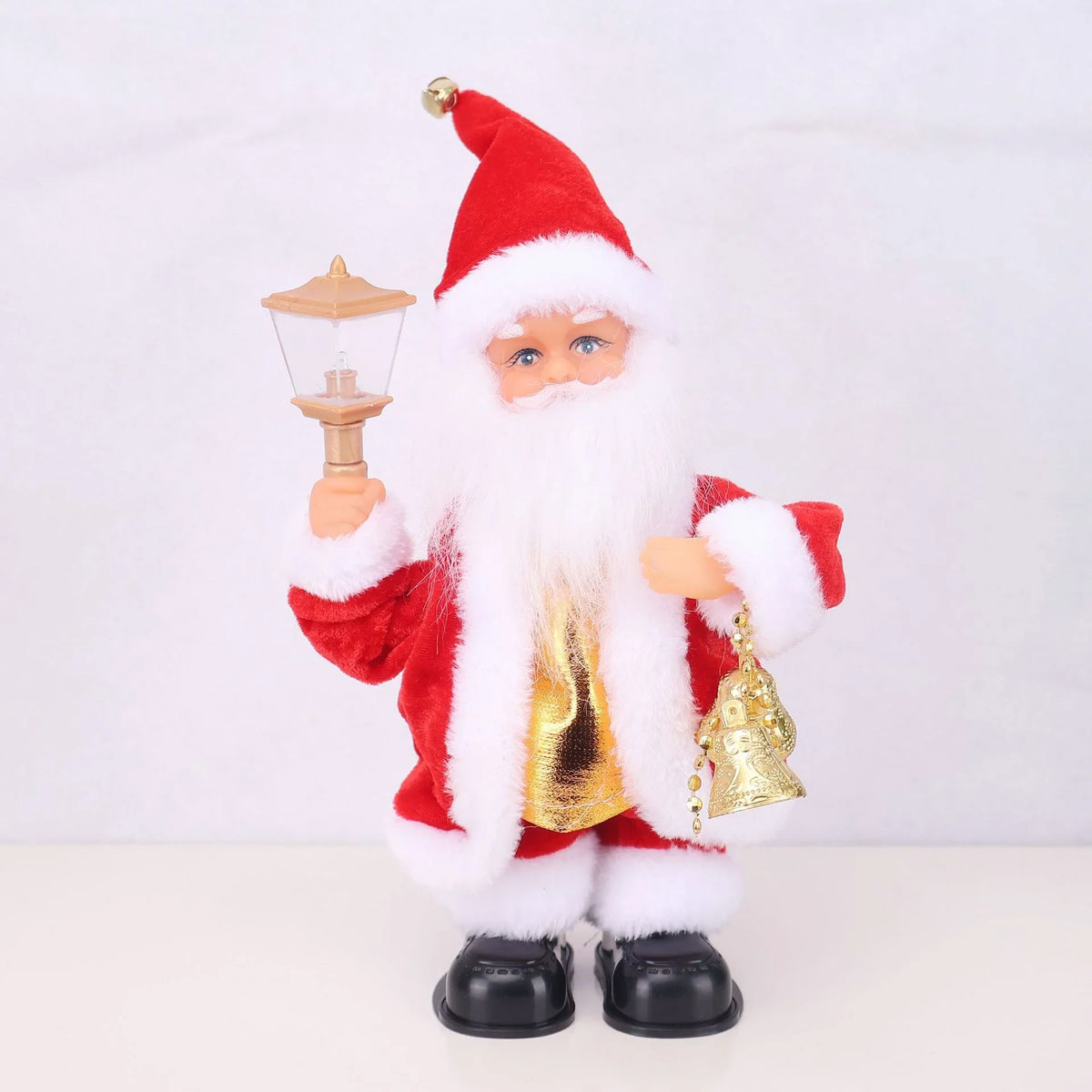 Santa Figurine Detailed Sculpted Design Lollipop Accessory