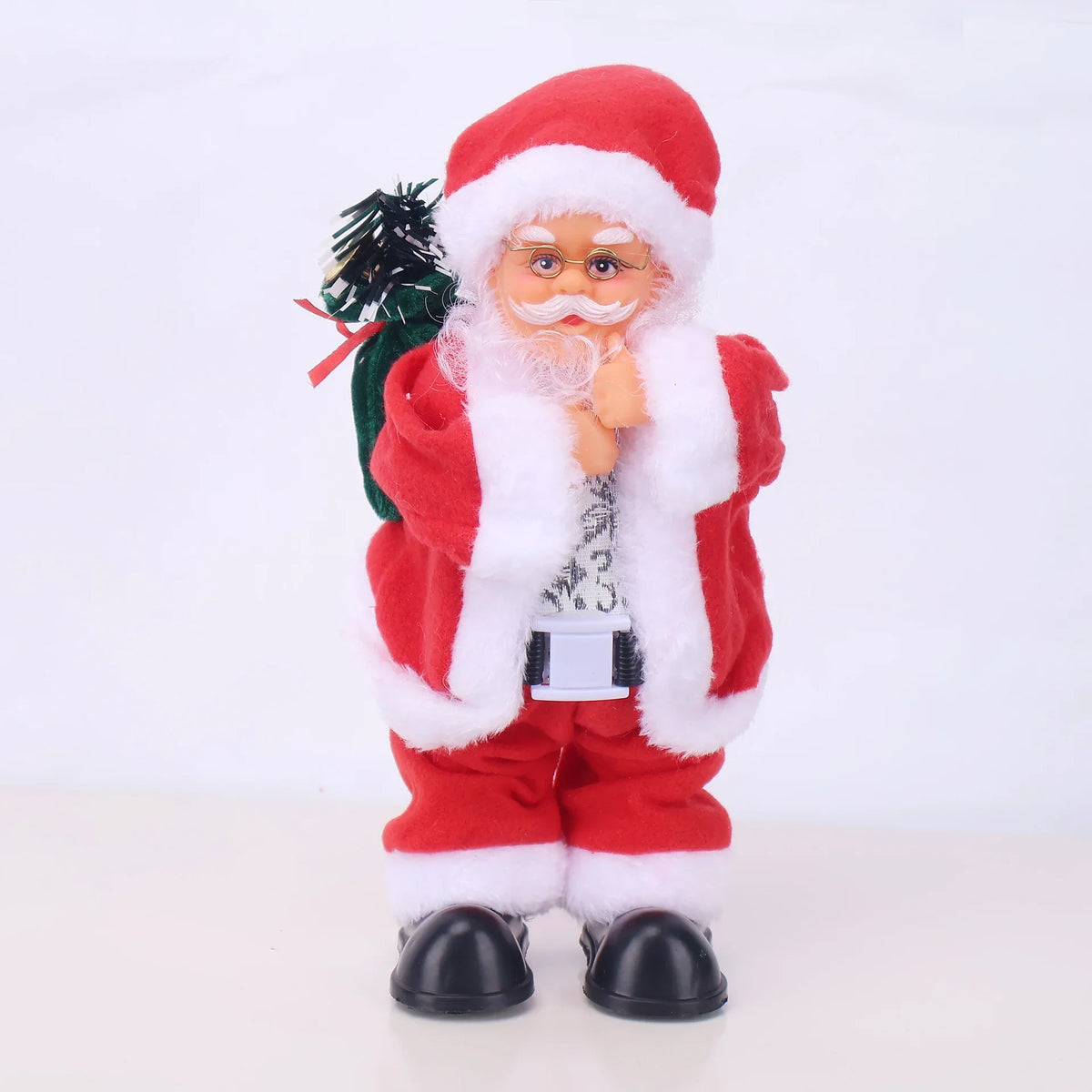 Santa Figurine Detailed Sculpted Design Lollipop Accessory