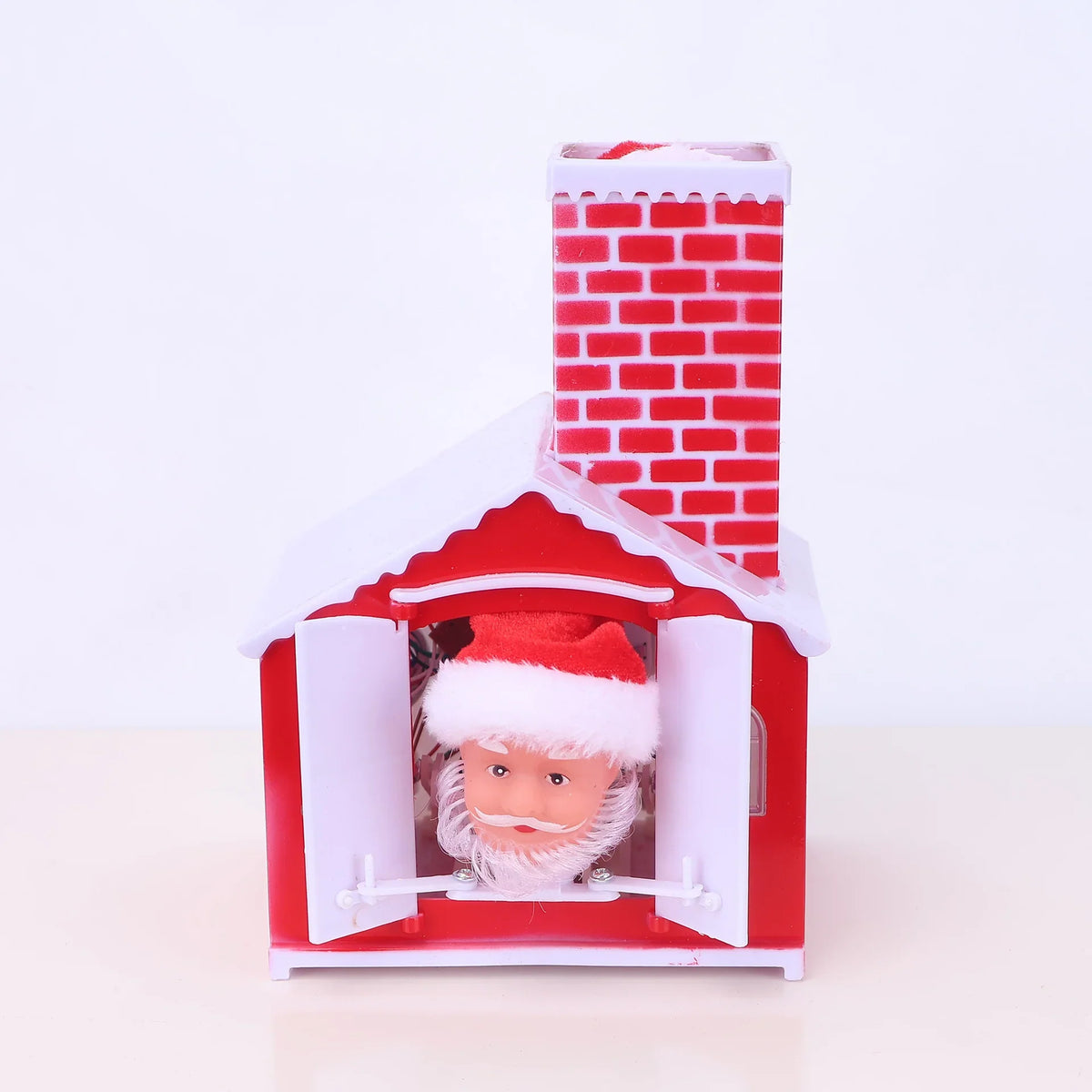 Santa Figurine Detailed Sculpted Design Lollipop Accessory