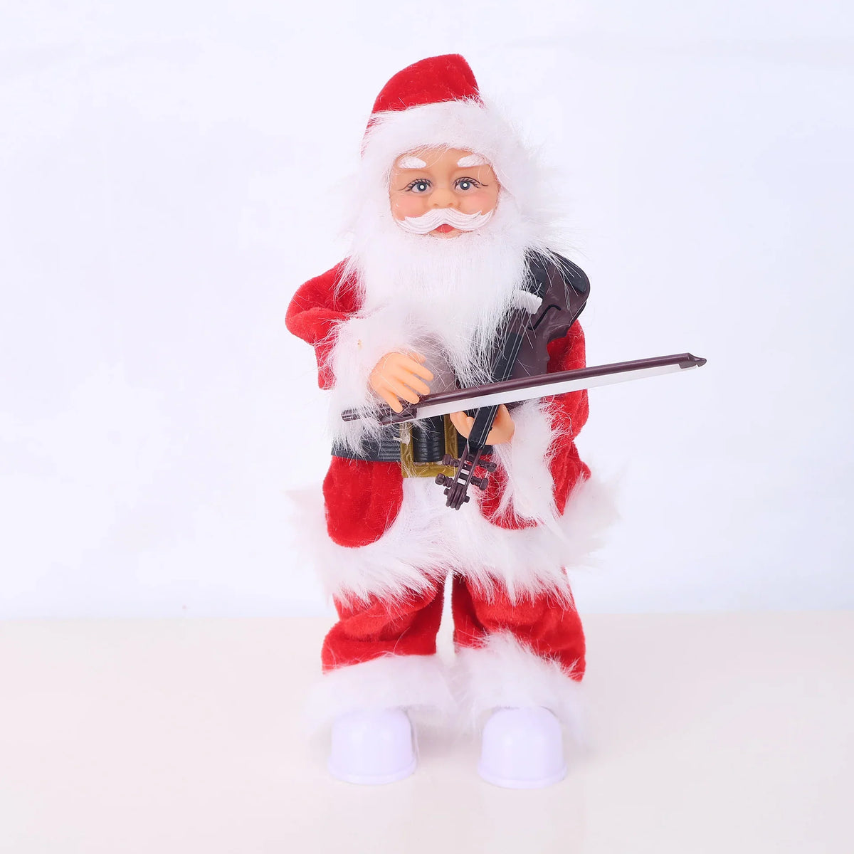 Santa Figurine Detailed Sculpted Design Lollipop Accessory