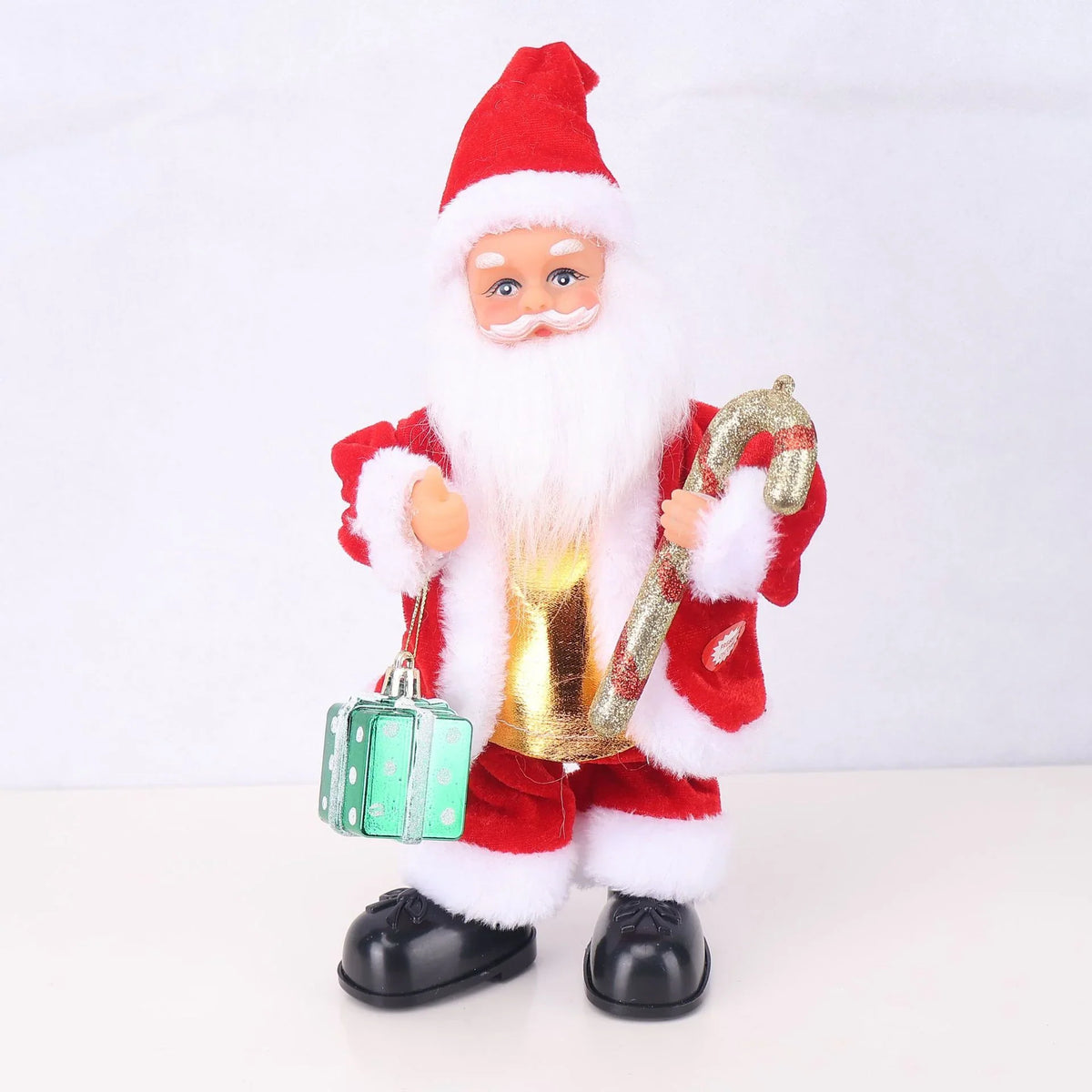 Santa Figurine Detailed Sculpted Design Lollipop Accessory