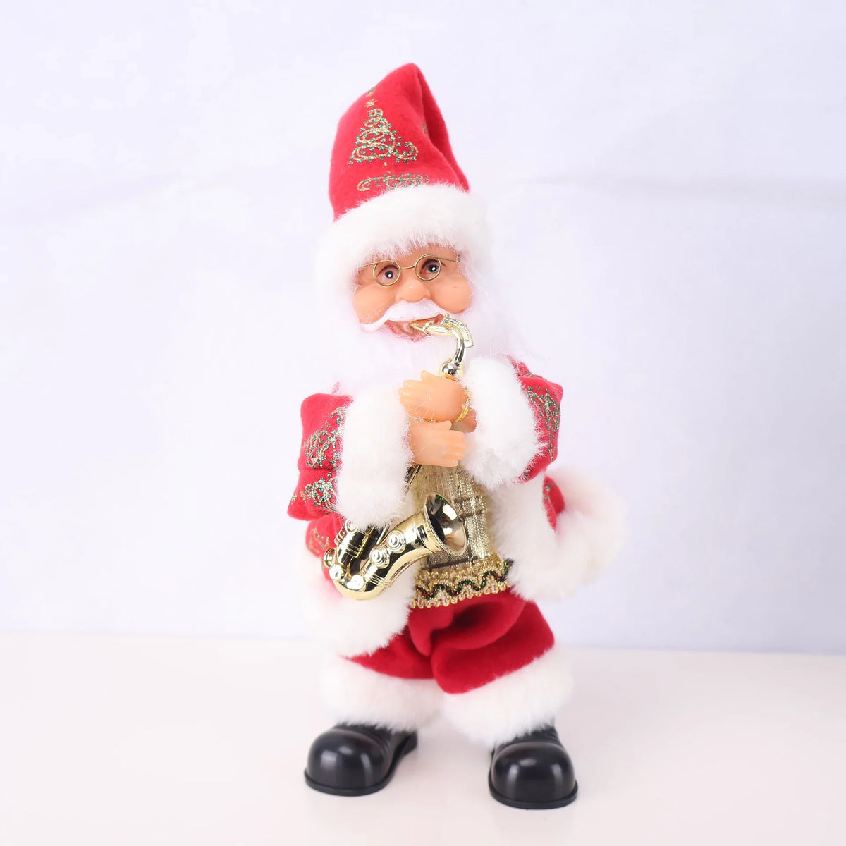 Santa Figurine Detailed Sculpted Design Lollipop Accessory