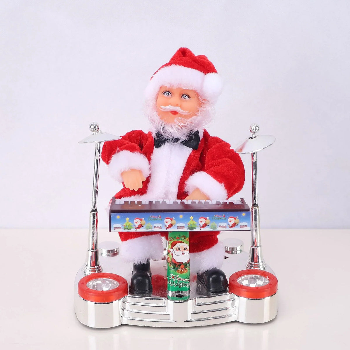 Santa Figurine Detailed Sculpted Design Lollipop Accessory