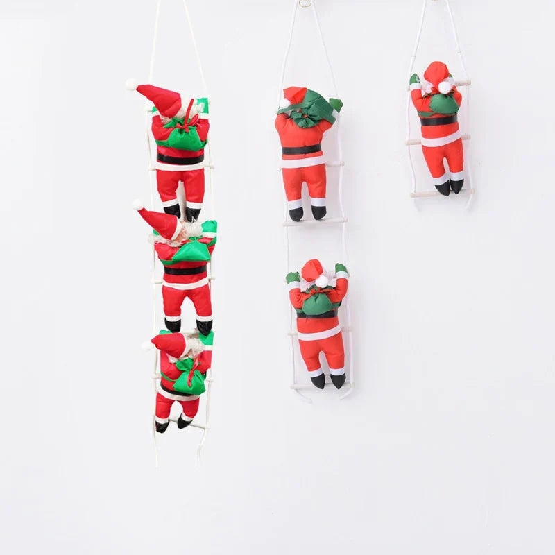 Santa Figurine Set Indoor & Outdoor Durable