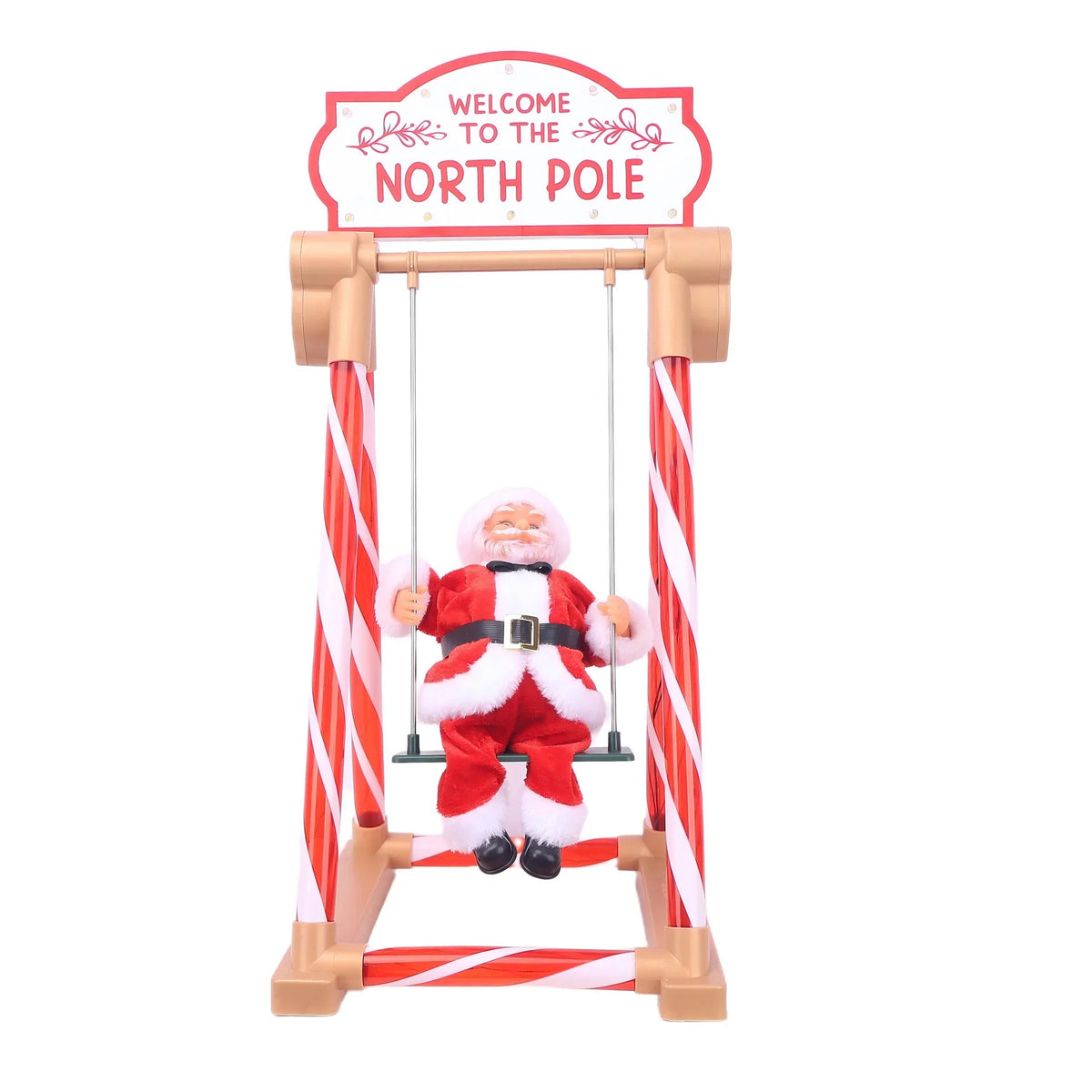 Santa Figurine Swinging Motion 19.7 Inch
