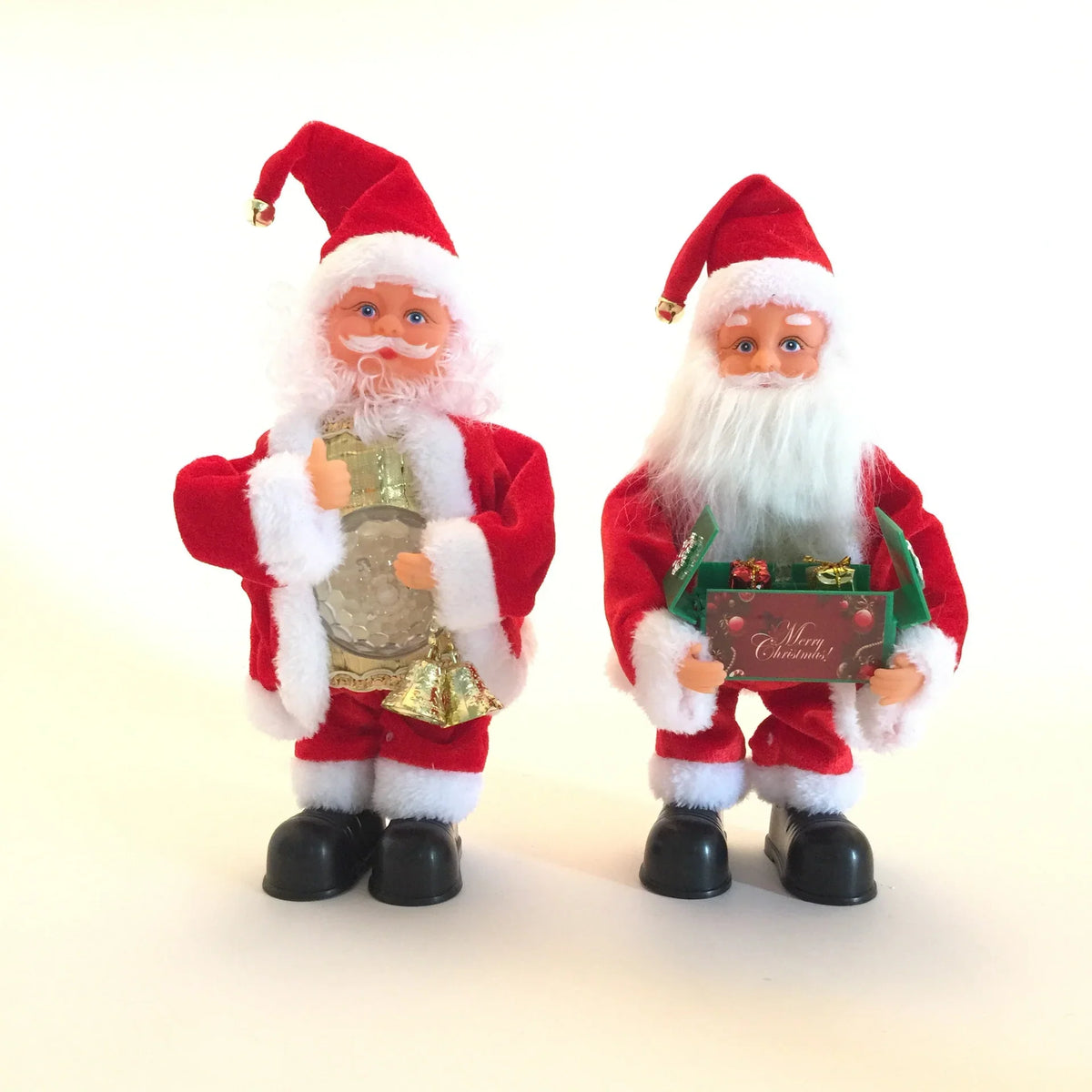 Santa Figurine Tabletop Music Box Durable