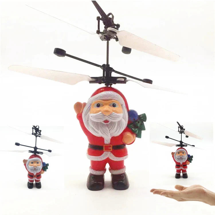 Santa Ornament Rotating Flying Motion Indoor & Outdoor