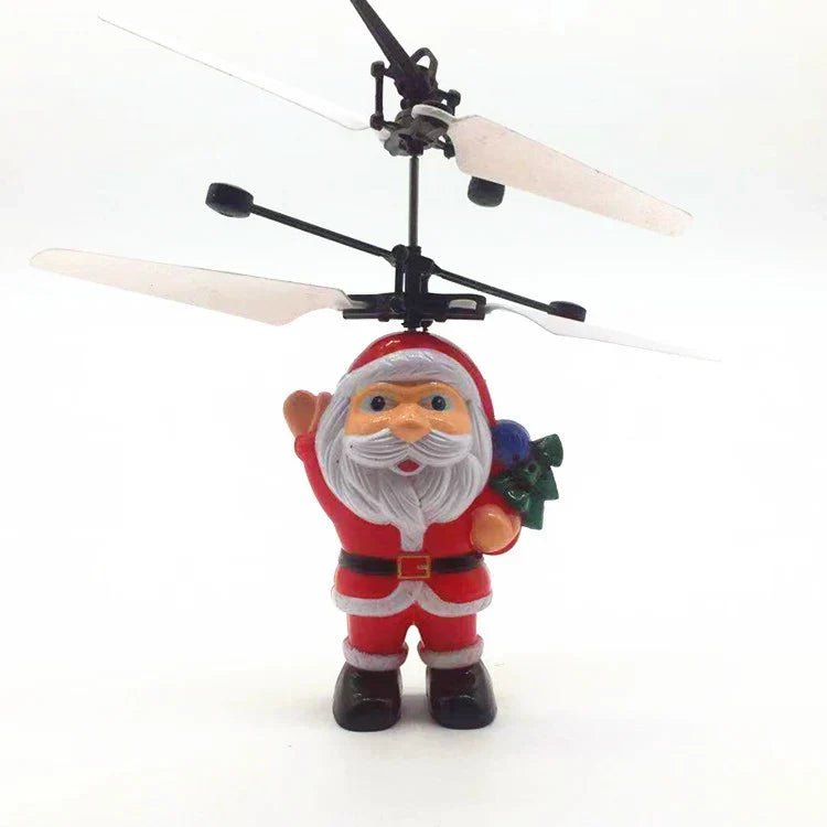 Santa Ornament Rotating Flying Motion Indoor & Outdoor