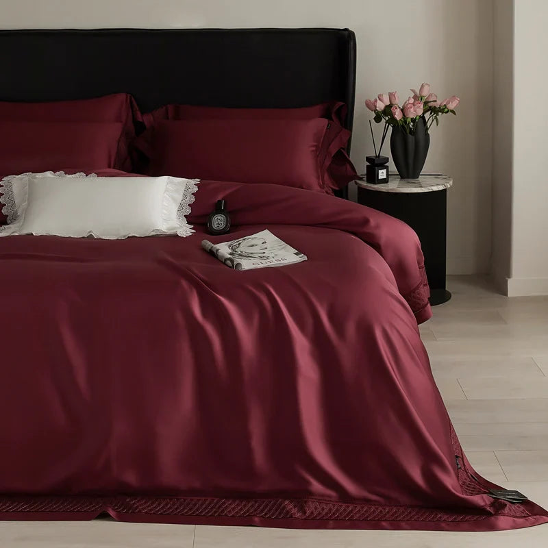 Satin Bedding Set Silky & Breathable Machine Washable