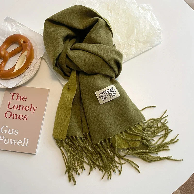 Scarf Fringed Oversized Multiway Wrap