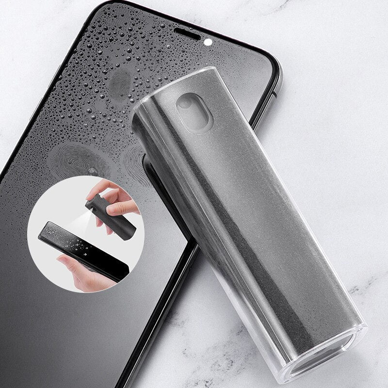 Screen Cleaner Portable Refillable Spray-and-Wipe.
