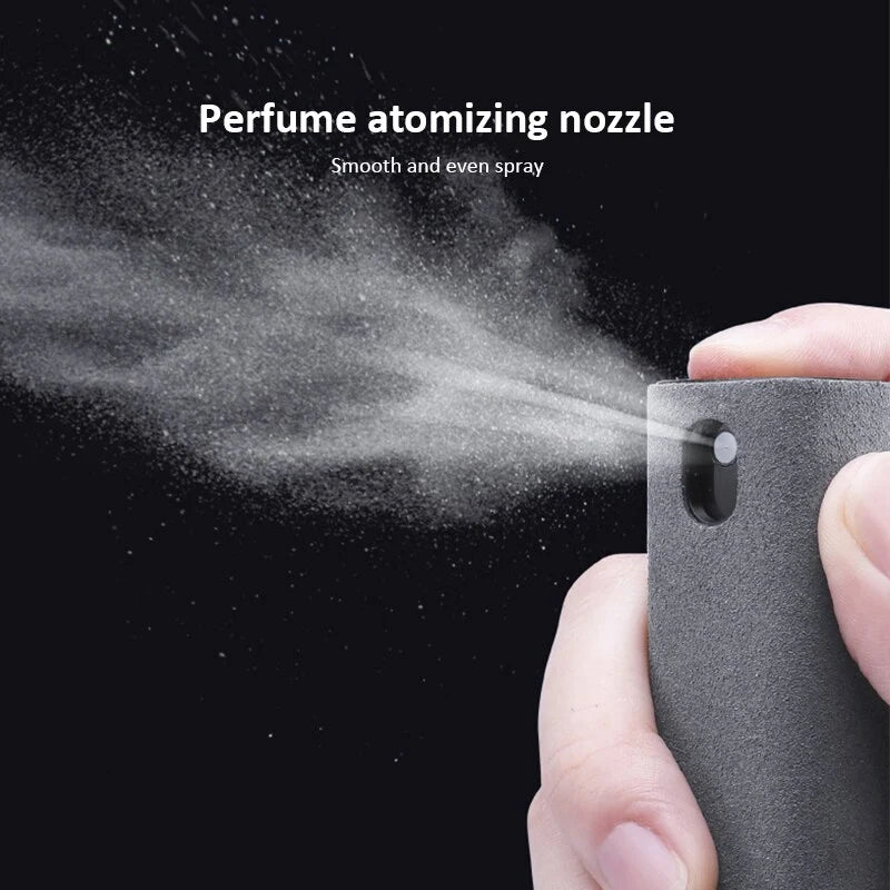 Screen Cleaner Portable Refillable Spray-and-Wipe.