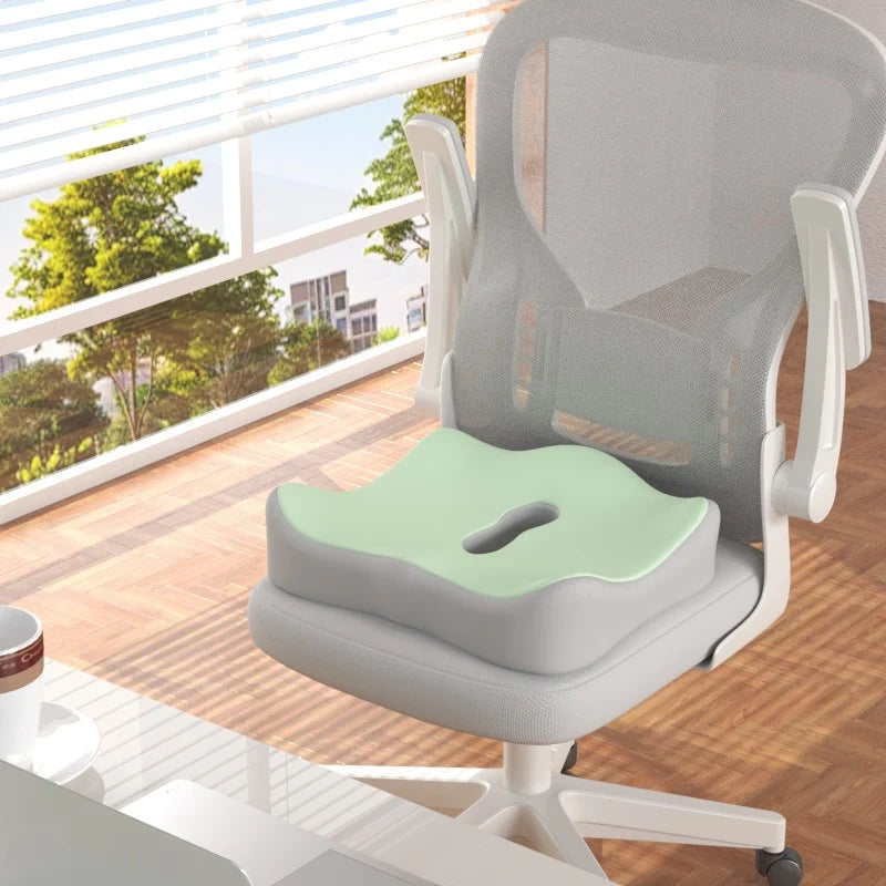 Seat Cushion & Lumbar Support Memory Foam