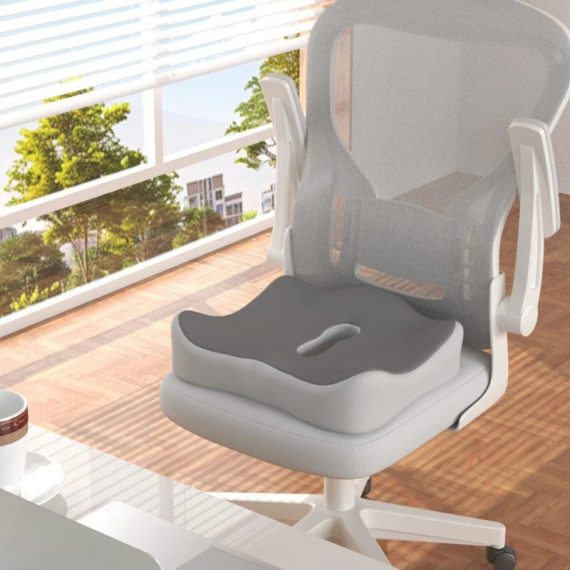 Seat Cushion & Lumbar Support Memory Foam